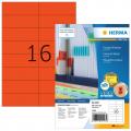 [4257] Herma Haftetiketten 105x37 mm Rot, 1.600 Etiketten pro Packung